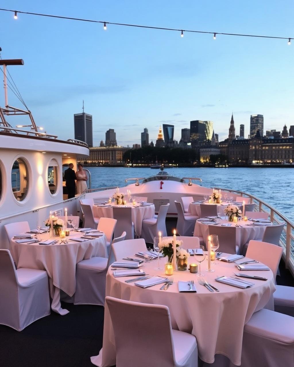 Boat wedding venues